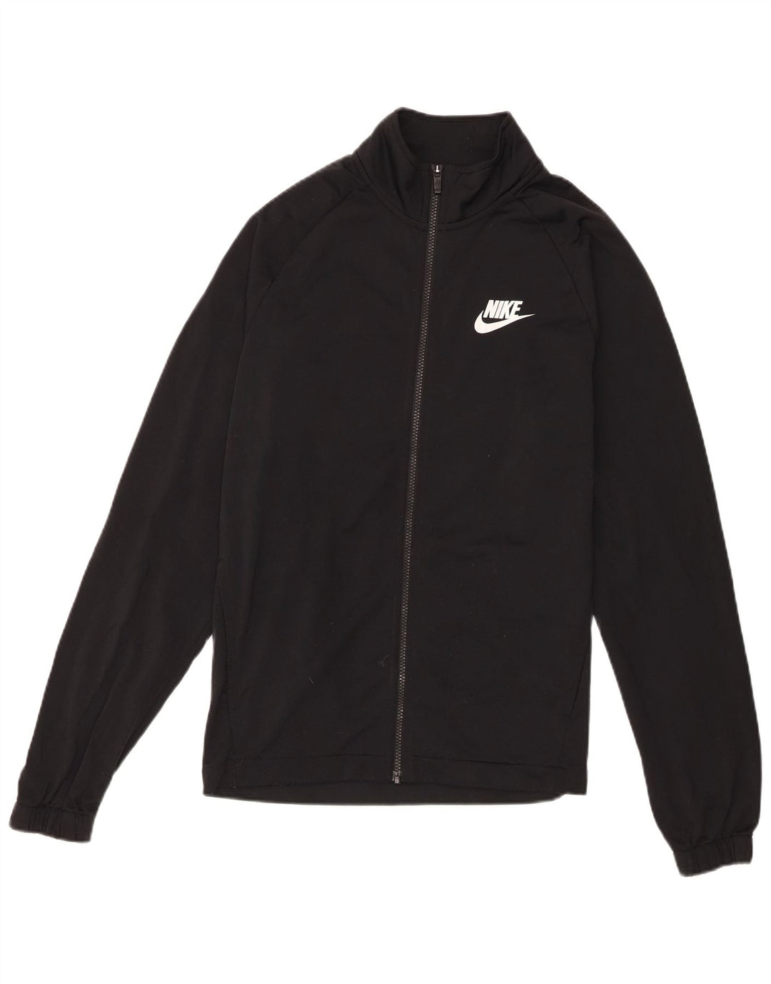 Nike Herren-Trainingsanzug-Oberjacke, Mittelschwarzes Polyester
