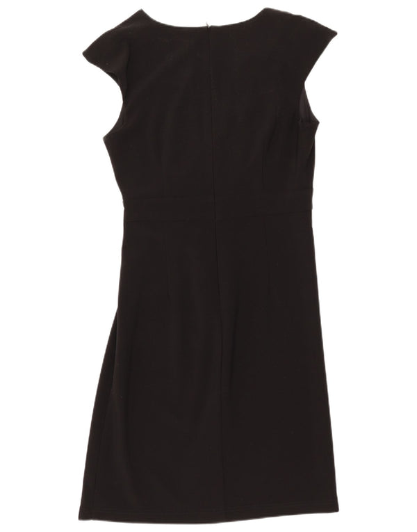 Joseph Ribkoff Damen A-Linien-Kleid UK 10 Small Schwarz Polyester