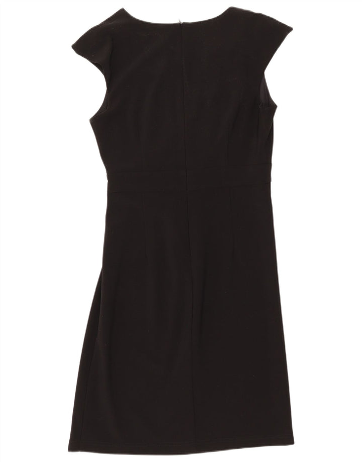 Joseph Ribkoff Damen A-Linien-Kleid UK 10 Small Schwarz Polyester