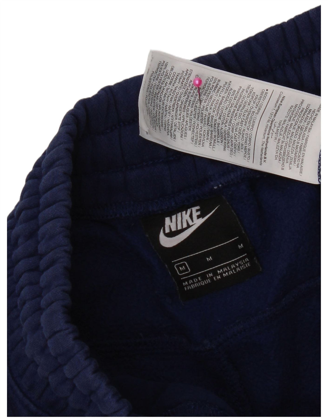 Nike Herren-Cargo-Trainingsanzug-Hose mit Jogger-Motiv, mittlere Marineblau-Baumwolle
