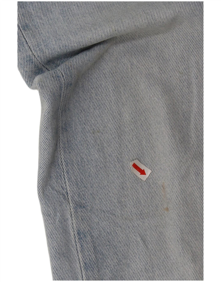 Levi's Damen Ribcage Straight Jeans W25 L29 Blaue Baumwolle