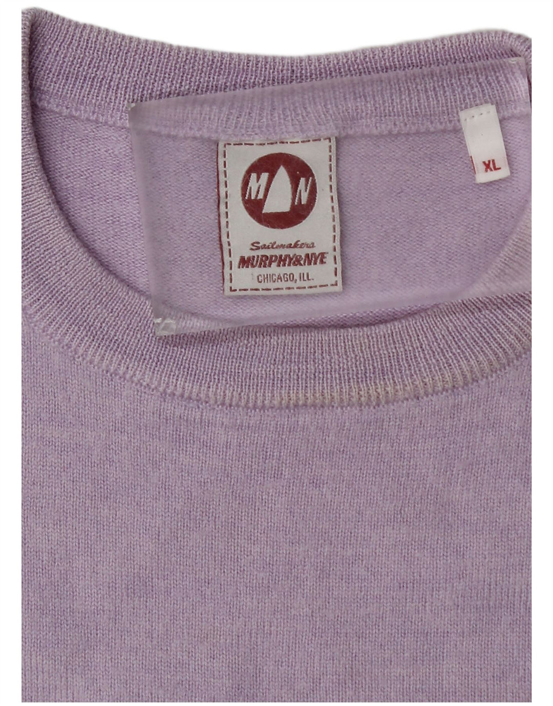Murphy & Nye Herren Sailmakers Rundhalspullover Pullover XL Lila