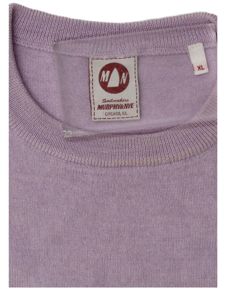 Murphy & Nye Herren Sailmakers Rundhalspullover Pullover XL Lila