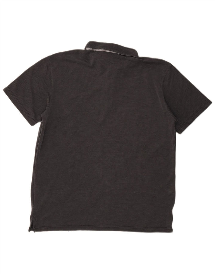 Columbia Herren-Poloshirt, groß, grau, Modal