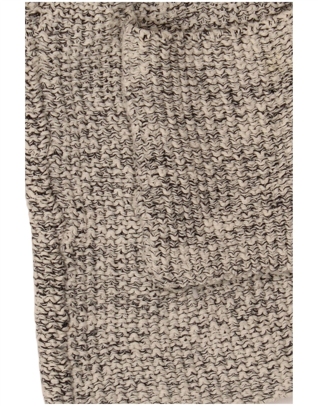 Offener Strickjackenpullover für Damen von Zara, UK 14, Mittelgrau meliert