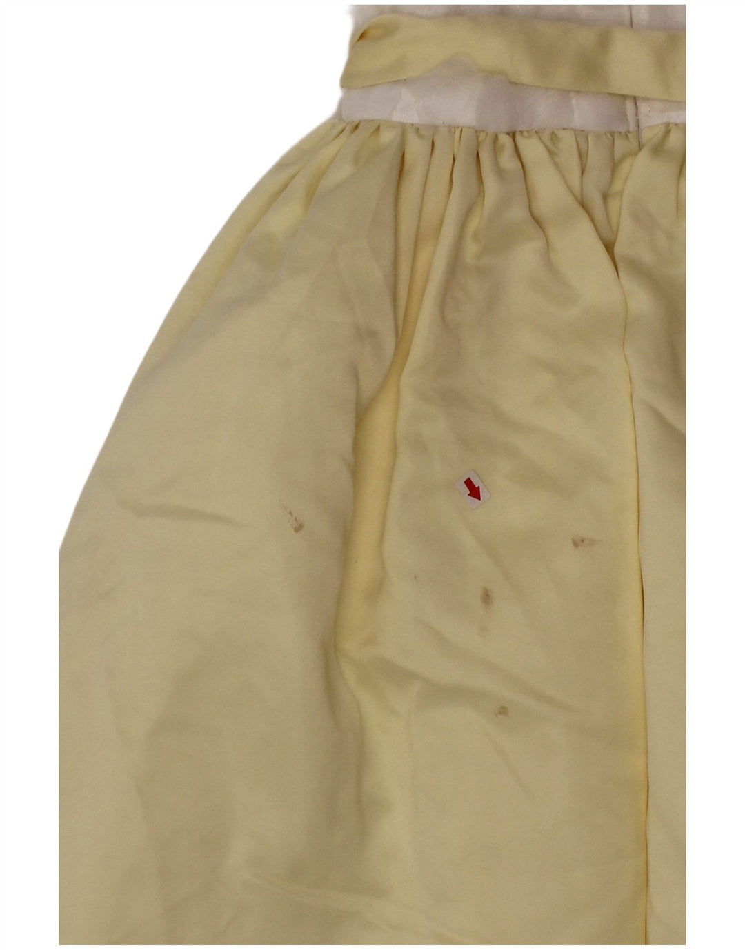 Monsoon A-Linien-Kleid für Mädchen, 2–3 Jahre, gelbes Colourblock-Polyester