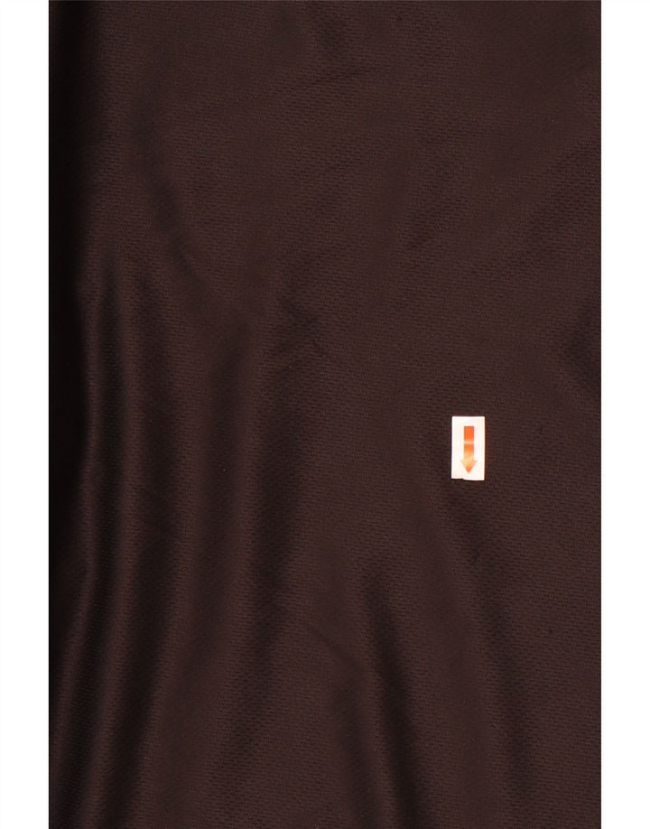 Aprilia Herren-Poloshirt mit Grafik, groß, schwarzes Farbblock-Polyester