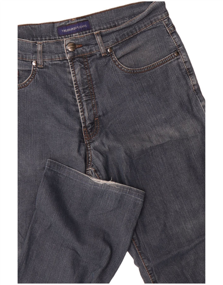 Trussardi Herren Straight Jeans IT 49 Medium W33 L30 Blaue Baumwolle