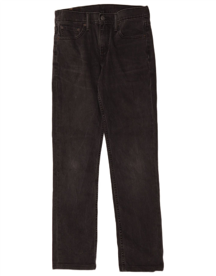 Levi's Herren 511 Slim Jeans W30 L30 schwarze Baumwolle
