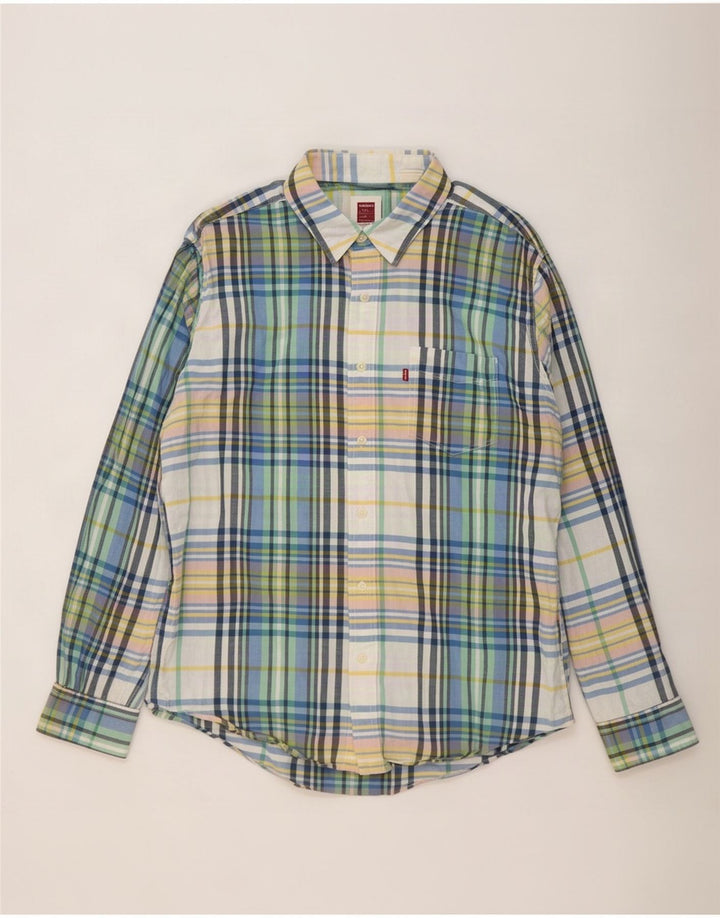 Levi's Herren Stanford Hemd, groß, mehrfarbig, kariert, Baumwolle