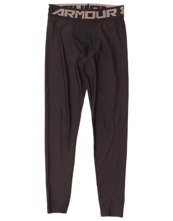 Under Armour Jungen-Leggings mit Grafik, 9–10 Jahre, mittelgroßes schwarzes Polyester