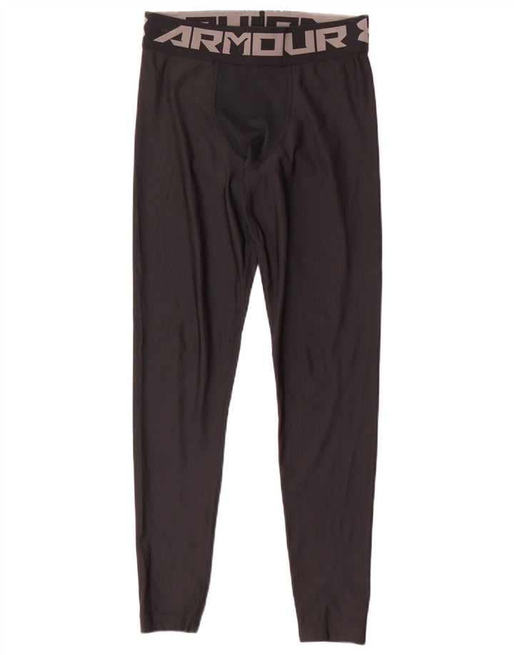 Under Armour Jungen-Leggings mit Grafik, 9–10 Jahre, mittelgroßes schwarzes Polyester