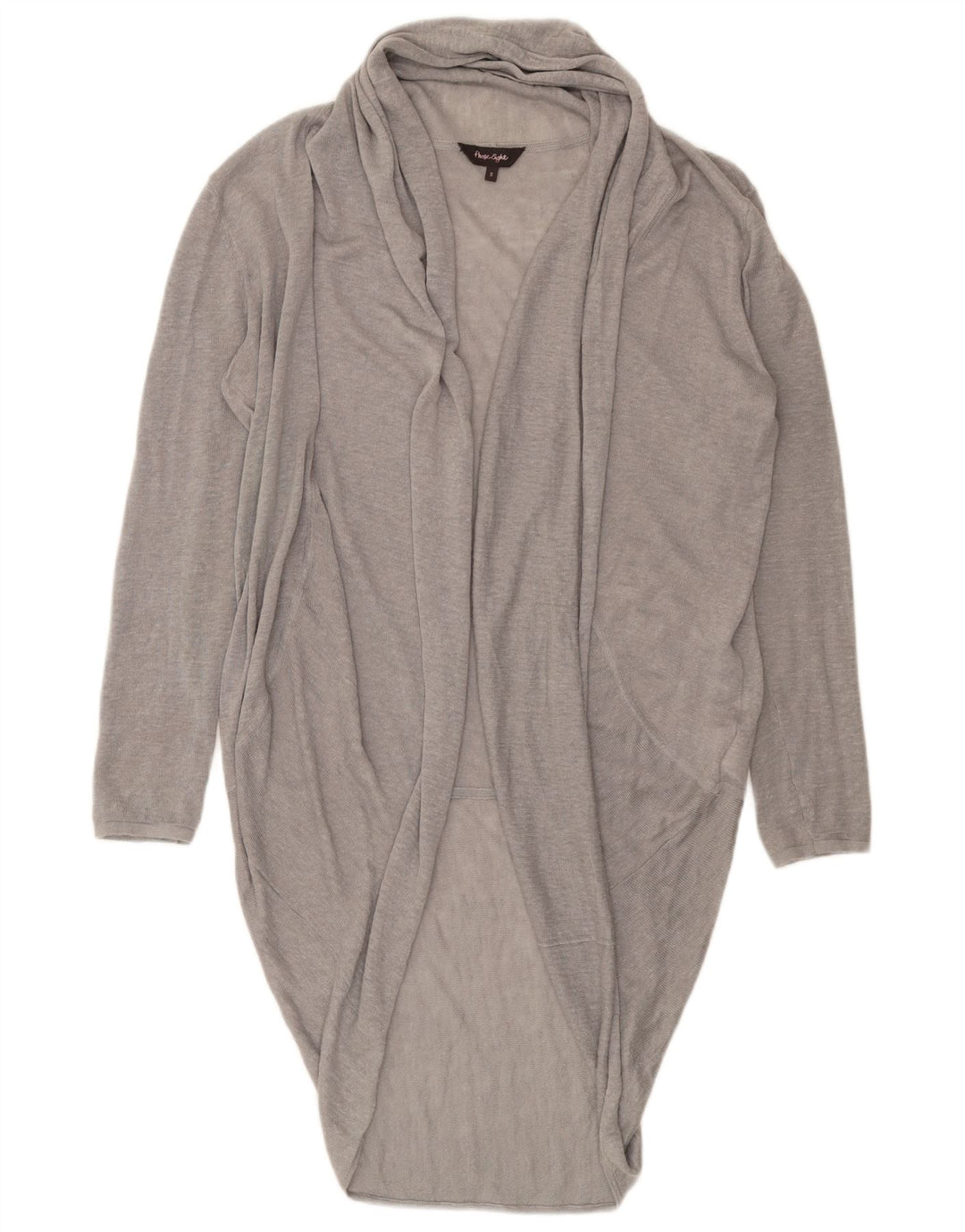 Phase Eight Damen-Strickjacke in Übergröße, lang geschnitten, Gr. 10, Größe S, Grau