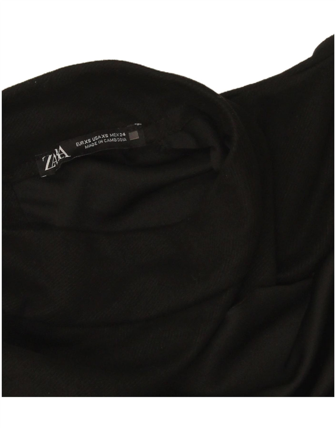 Zara Damen Etuikleid UK 6 XS Schwarz