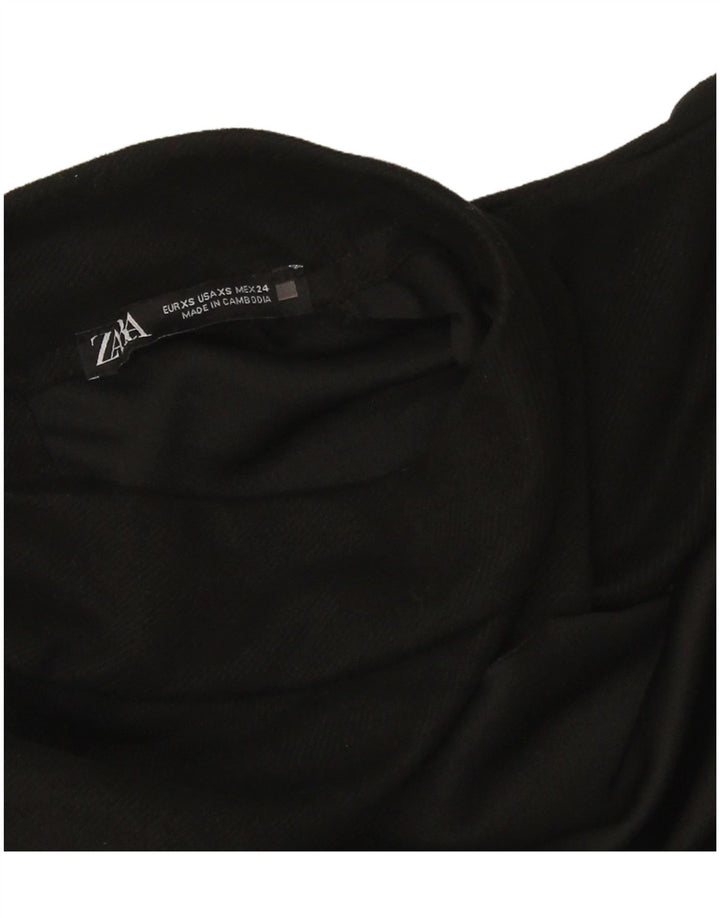 Zara Damen Etuikleid UK 6 XS Schwarz