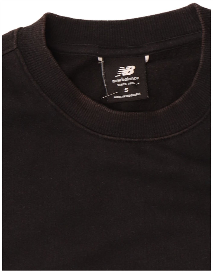 New Balance Herren Sweatshirt Pullover Small Schwarz