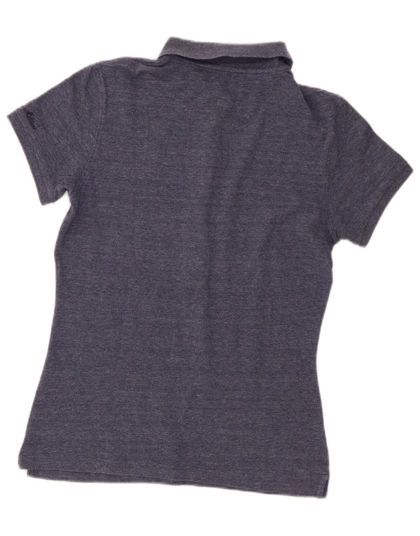 Marina Militare Damen Poloshirt UK 12 Medium Marineblau