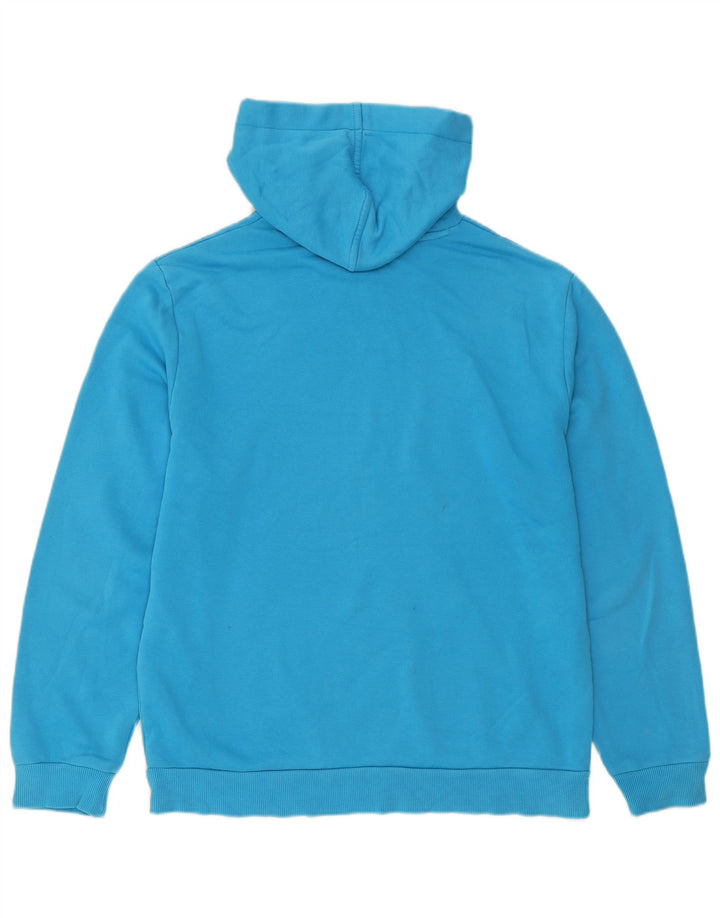 PUMA Herren Kapuzenpullover mittelblaue Baumwolle