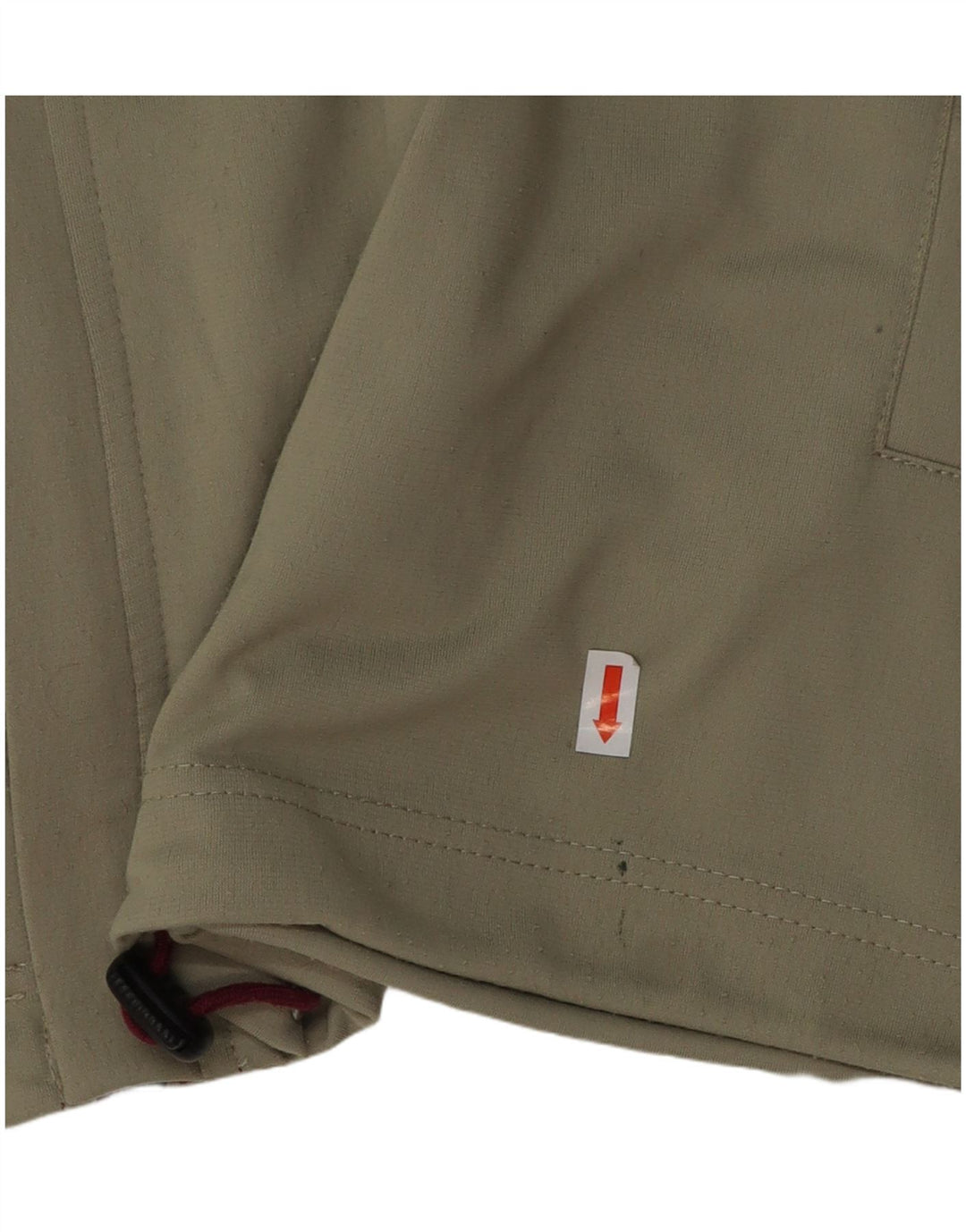 CHAMPION Herren-Trainingsanzug-Oberteil, Jacke, groß, Khaki, Polyester