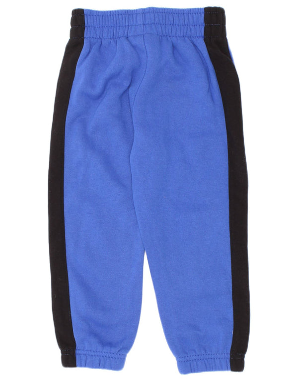 Nike Trainingshose für Jungen, Jogger, 2–3 Jahre, blaue Farbblock-Baumwolle