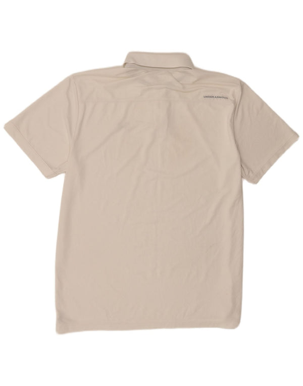 Under Armour Herren Poloshirt Large Weiß