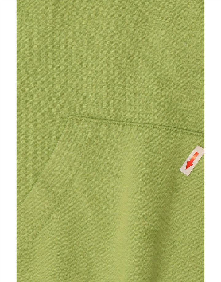 Nike Herren Kapuzenpullover aus mittelgrüner Baumwolle