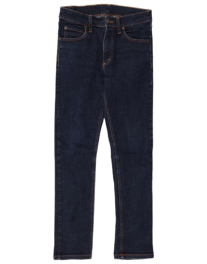 CHEAP MONDAY Damen Skinny Jeans W33 L28 Marineblaue Baumwolle