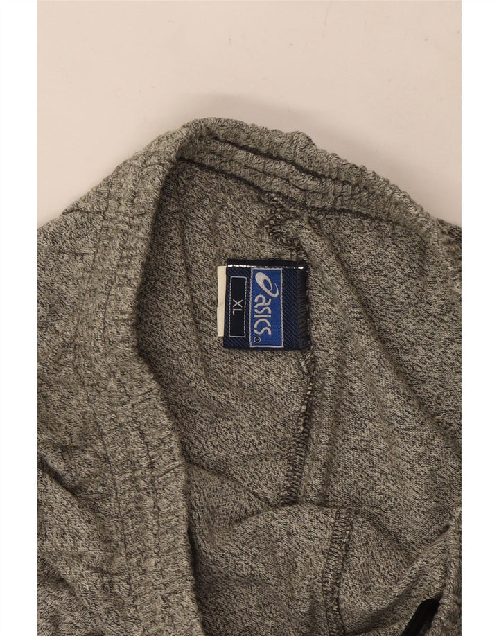 ASICS Damen-Trainingshose, UK 18, XL, graue Baumwolle