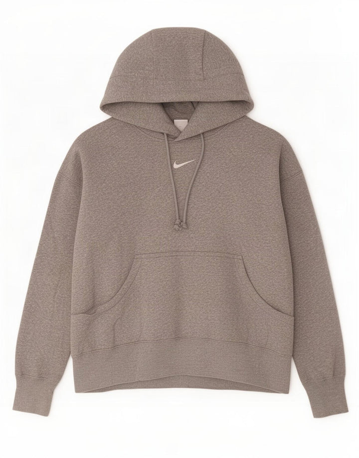 Nike Herren Kapuzenpullover, Größe S, Grau, Baumwolle