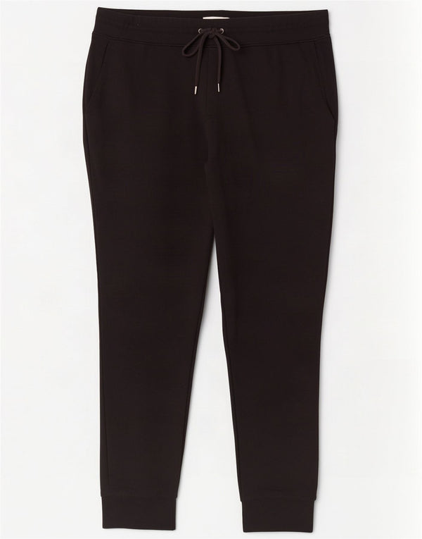 Marks & Spencer Herren-Trainingshose, Jogginghose, XL, Schwarz, Baumwolle
