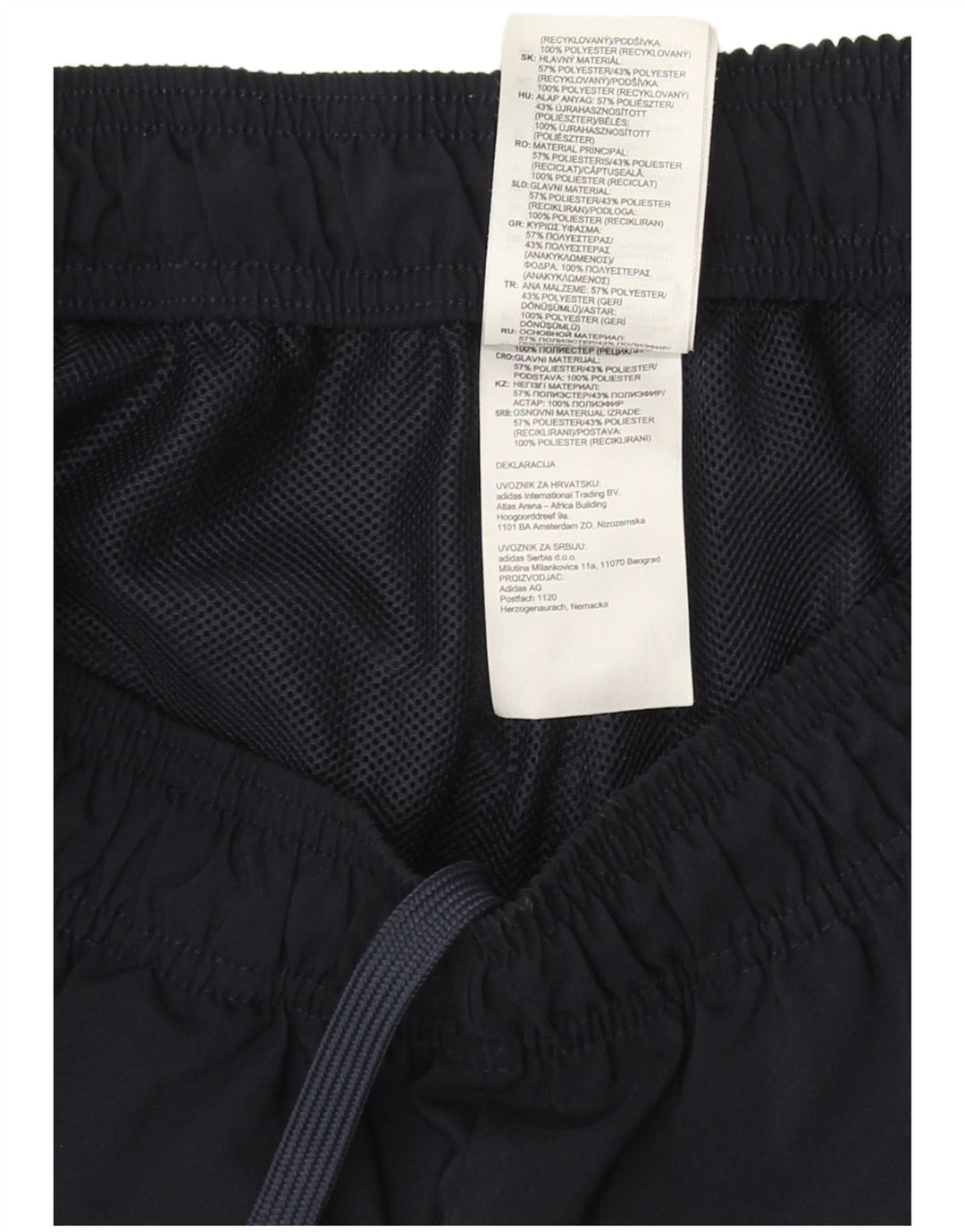 Adidas Herren Sportshorts Medium Marineblau Polyester