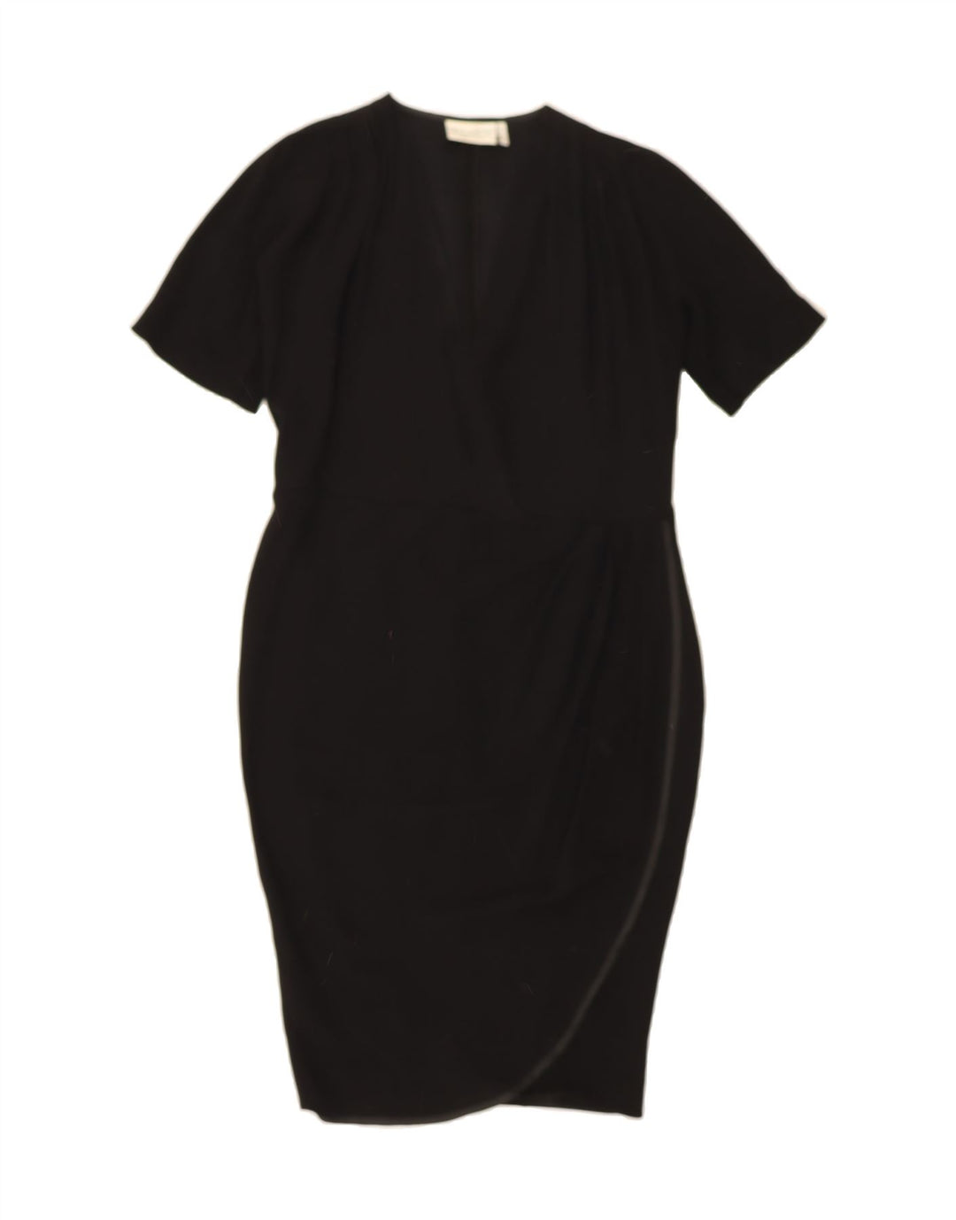 VINTAGE Womens Bodycon Dress UK 16 Large Black Vintage Vintage and Second-Hand Vintage from Messina Hembry 
