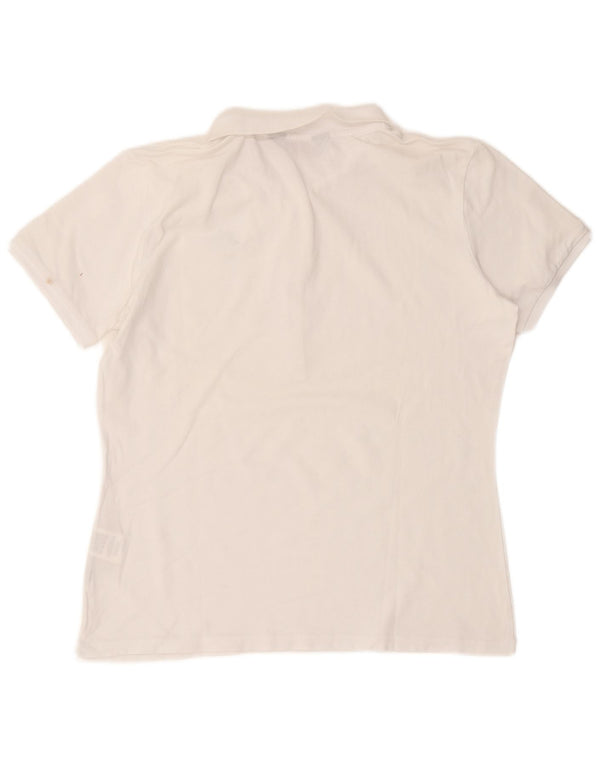 Kappa Damen Poloshirt UK 18 XL Weiß