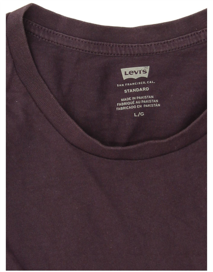 Levi's Herren-T-Shirt mit Standard-Passform, groß, marineblau, Baumwolle