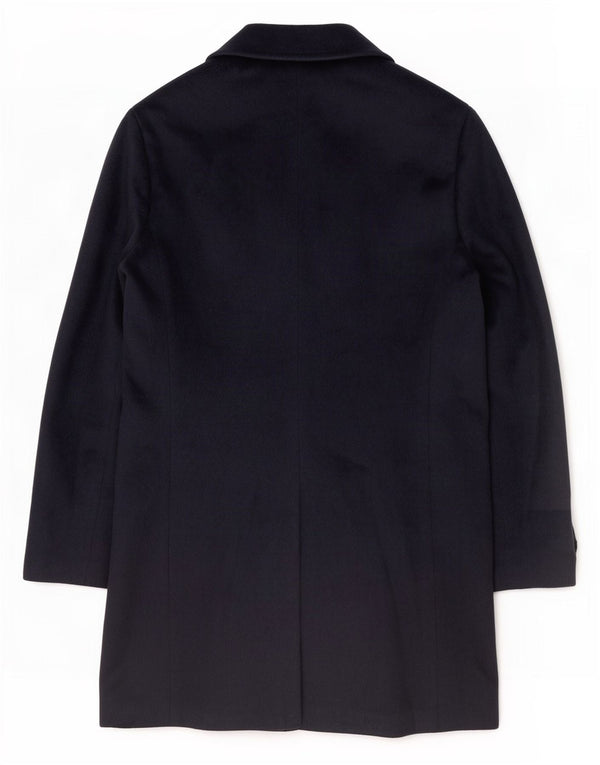 Coveri Herrenmantel IT 48 Mittelmarineblaues Polyester