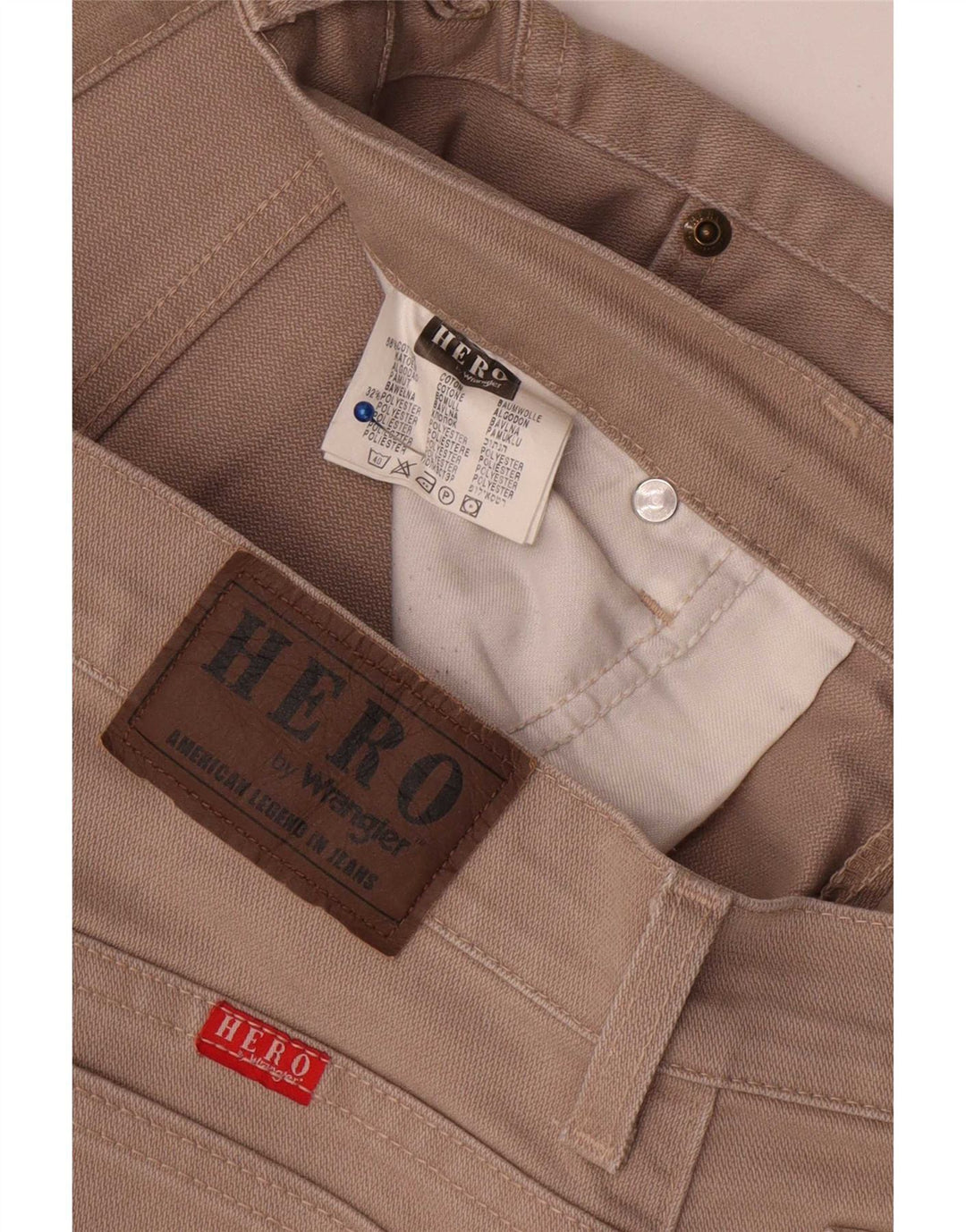 Wrangler Herren-Jeans mit normaler Passform, gerade Passform, W36, L32, Beige, Baumwolle