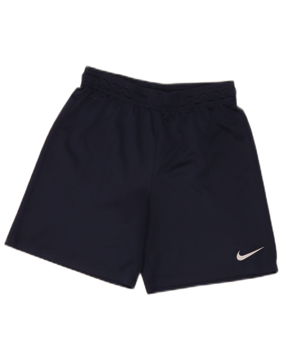 Nike Dri Fit Sportshorts für Jungen, 12–13 Jahre, groß, marineblaues Polyester