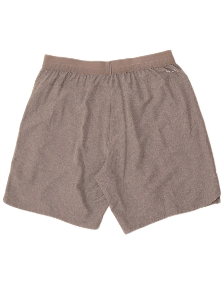 Russell Athletic Herren-Sportshorts, groß, graues Polyester