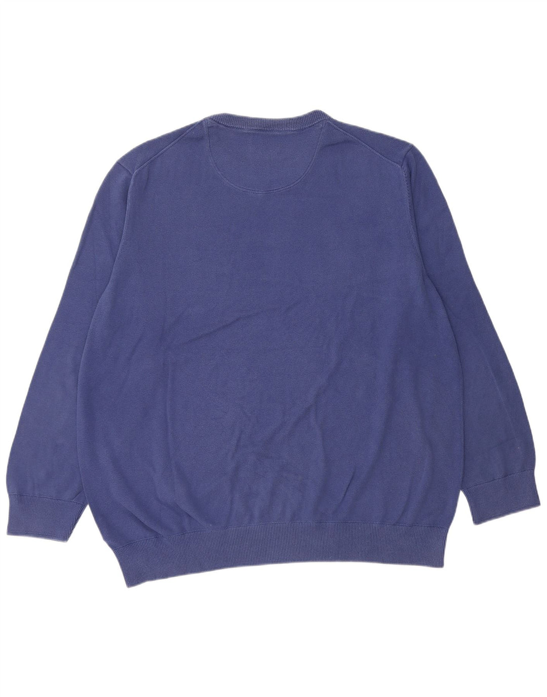 Timberland Herren-Pullover mit Rundhalsausschnitt, 3XL, blaue Baumwolle