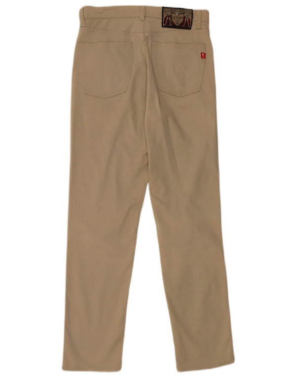 Joop Damen Slim Freizeithose W29 L28 Beige Baumwolle