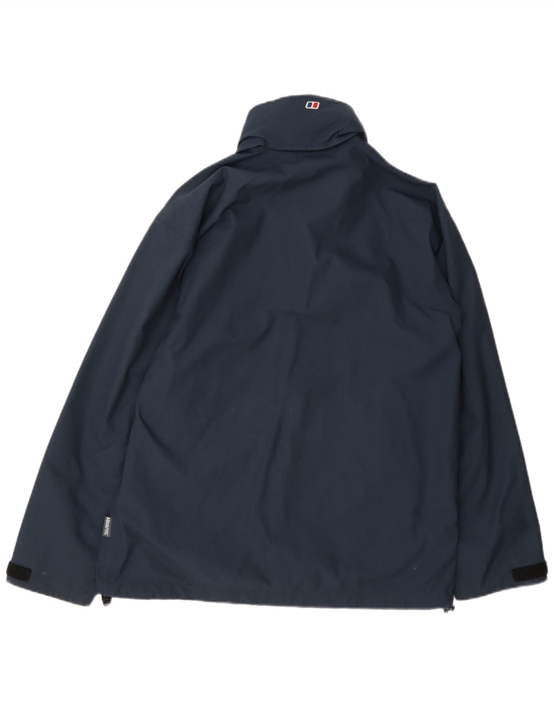 Berghaus Jungen-Regenjacke mit Kapuze, 11–12 Jahre, marineblaues Nylon