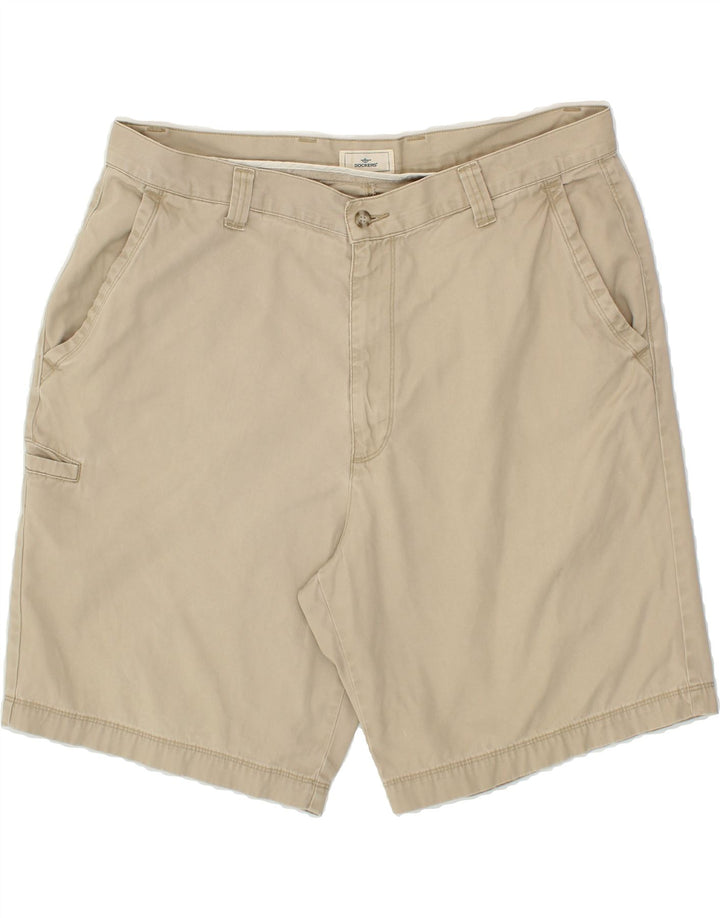 DOCKERS Mens Cargo Shorts W38 XL Beige Cotton Vintage Dockers and Second-Hand Dockers from Messina Hembry 