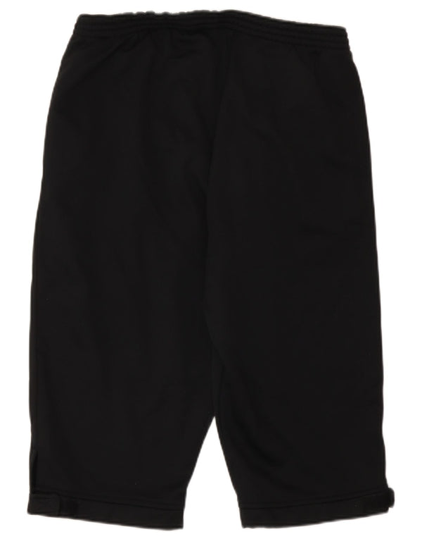 Errea Herren Graphic Bermuda Sport Shorts Mittelschwarzes Polyester