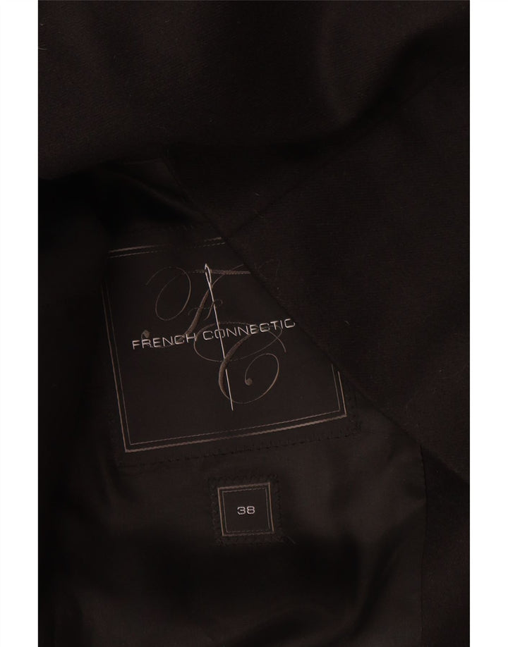 French Connection Herren-Utility-Jacke UK 38 Mittelschwarze Wolle