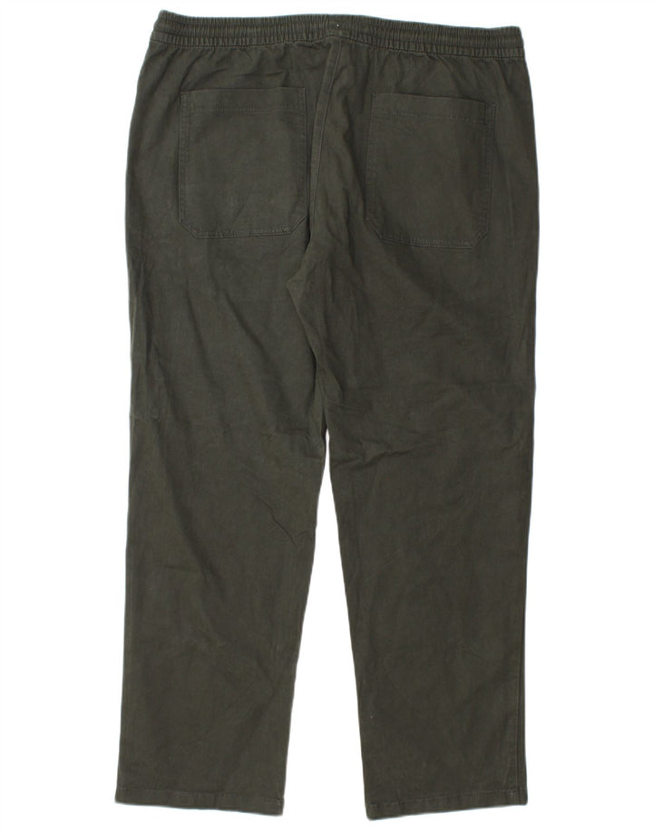 Marks & Spencer Herren gerade Chinohose W38 L29 Grün