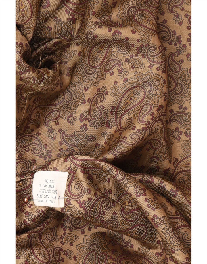 Vintage Damen übergroße 3/4-Ärmel-Blazer-Jacke IT 49 XL Burgund