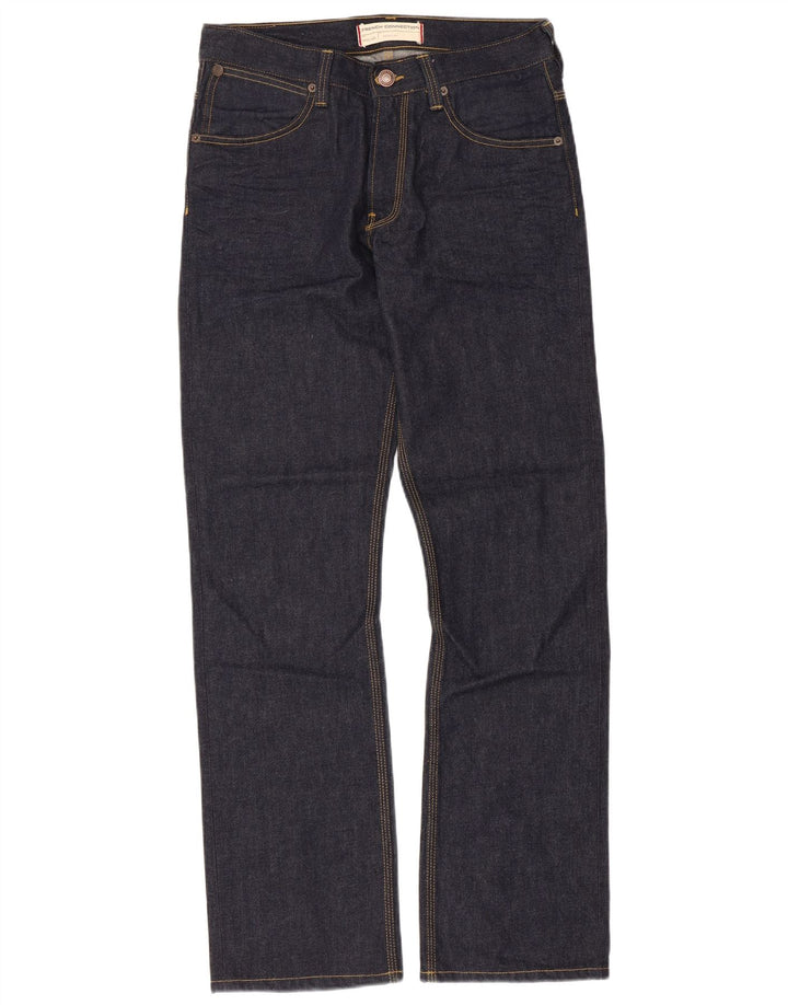 French Connection Herren-Jeans, normal, gerade, W32, L32, marineblau, Baumwolle