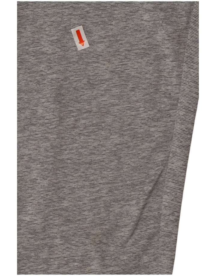 REEBOK Leggings für Mädchen, 13–14 Jahre, graues Colourblock-Polyester