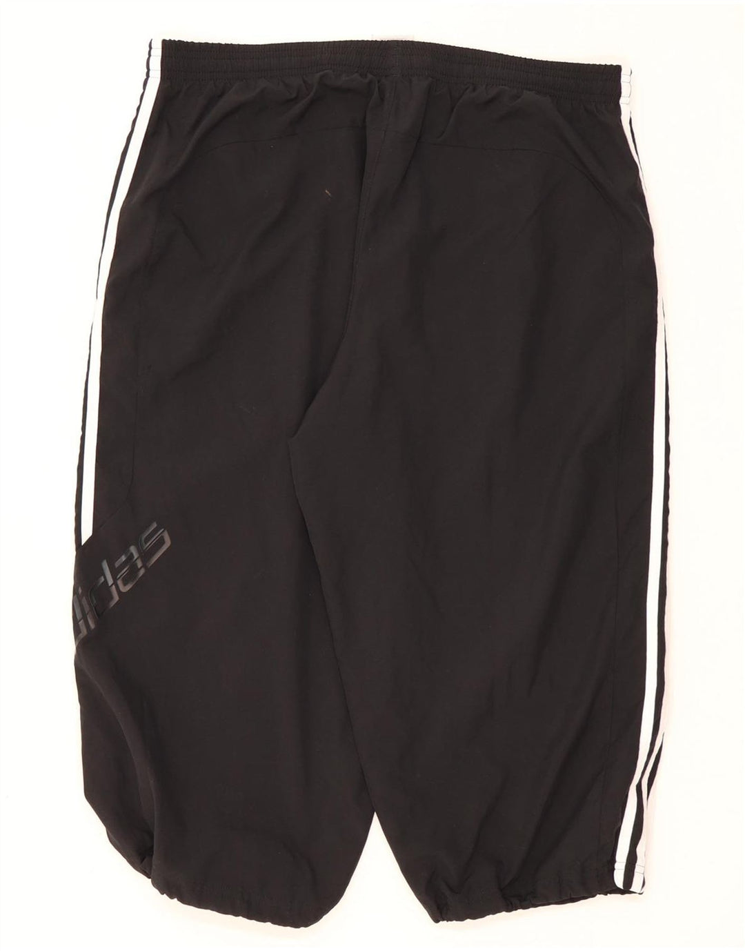 Adidas Herren Graphic Capri-Trainingshose, Jogginghose, Größe L, Schwarz, Polyester