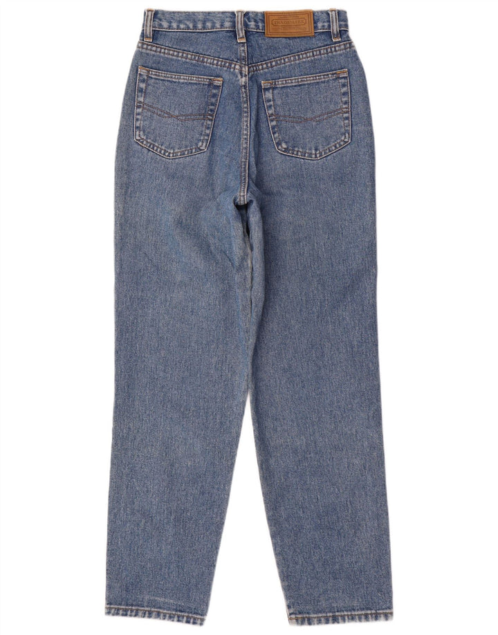 ST. BERNARD Damen-Jeans mit hoher Taille, gerade, UK 10, Größe S, W26, L30, Blau